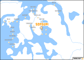 map of Somsupi