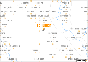 map of Somuşca