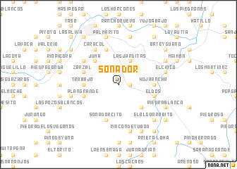 map of Sonador