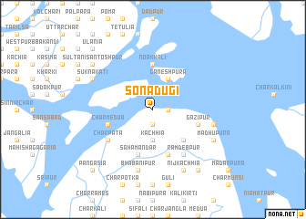 map of Sonādugi