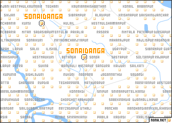 map of Sonāidānga