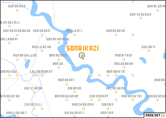 map of Sonāikazi