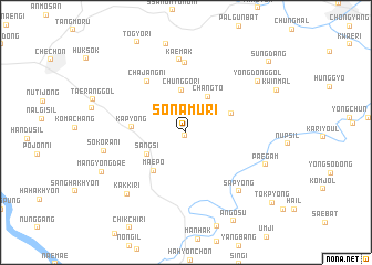 map of Sonamu-ri