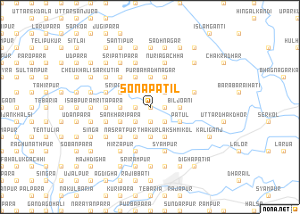 map of Sonāpātil
