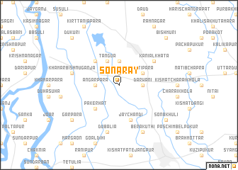 map of Sonārāy