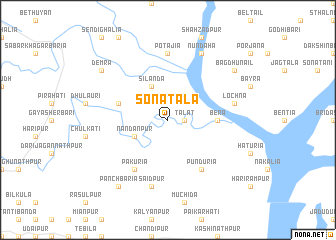 map of Sonātala