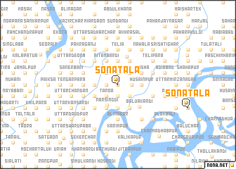 map of Sonātala