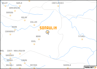 map of Sonaulim