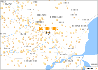 map of Sonawaing