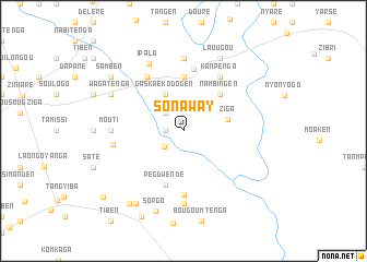 map of Sonaway