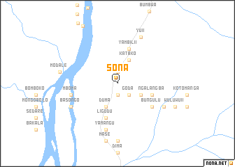 map of Sona