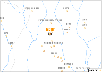 map of Sona