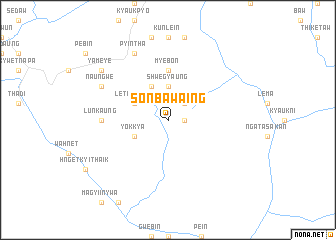 map of Son-baw-aing