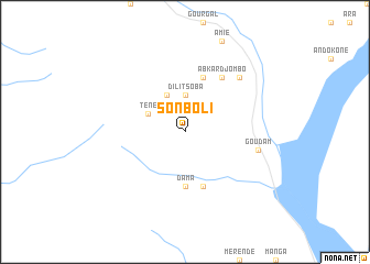 map of Sonboli