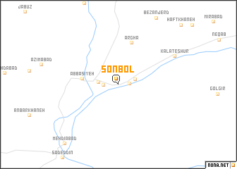 map of Sonbol