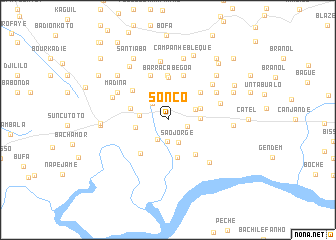 map of Sonco