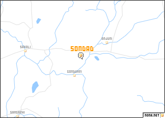 map of Sondad