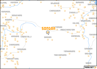 map of Sŏndam