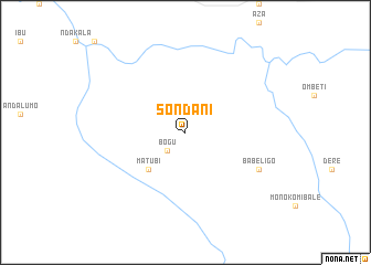 map of Sondani