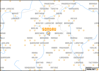 map of Sơn Ðấu