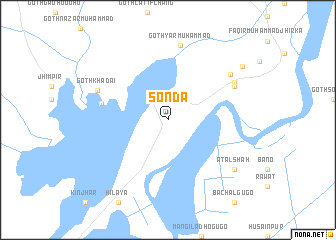 map of Sonda