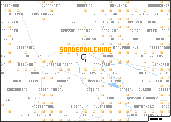 map of Sonderdilching