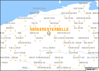 map of Sønder Esterbølle