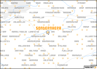 map of Sønder Nærå