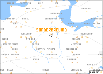 map of Sønder Rævind