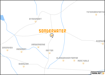 map of Sonderwater