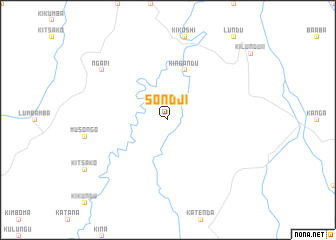 map of Sondji