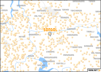 map of Sŏndol