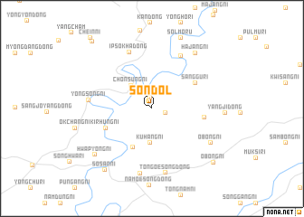 map of Sŏndol