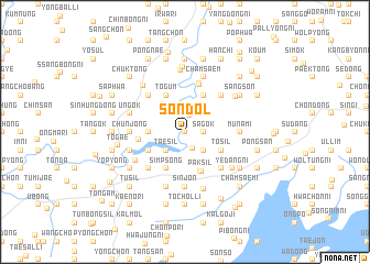 map of Sŏndol