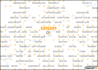 map of Sondorf