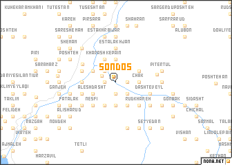 map of Sondos