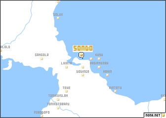 map of Sondo