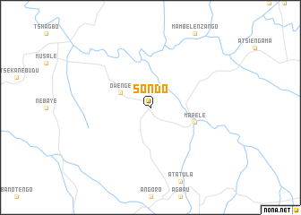 map of Sondo