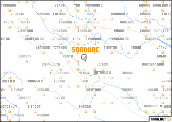 map of Sôn Dược