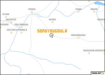 map of Sondyougoula