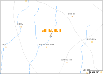 map of Sonegaon