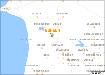 map of Sonega