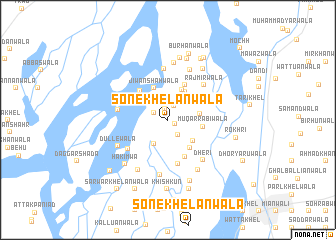 map of Sone Khelānwāla