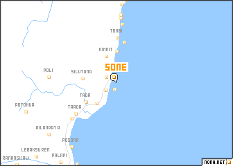 map of Sone