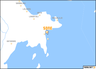 map of Sone