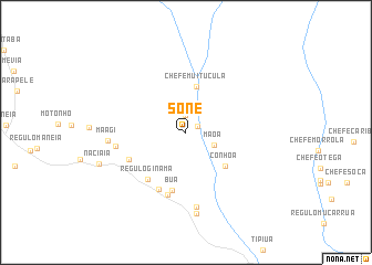 map of Sone