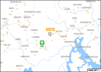 map of Sone