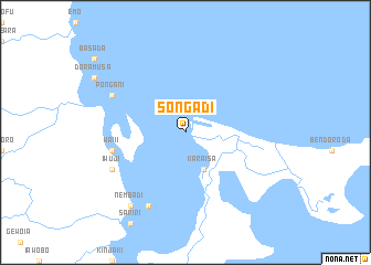 map of Songadi
