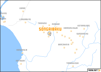 map of Songaibaku