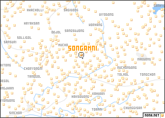 map of Sŏngam-ni